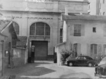 1940 ancien portail face usine Alsthom